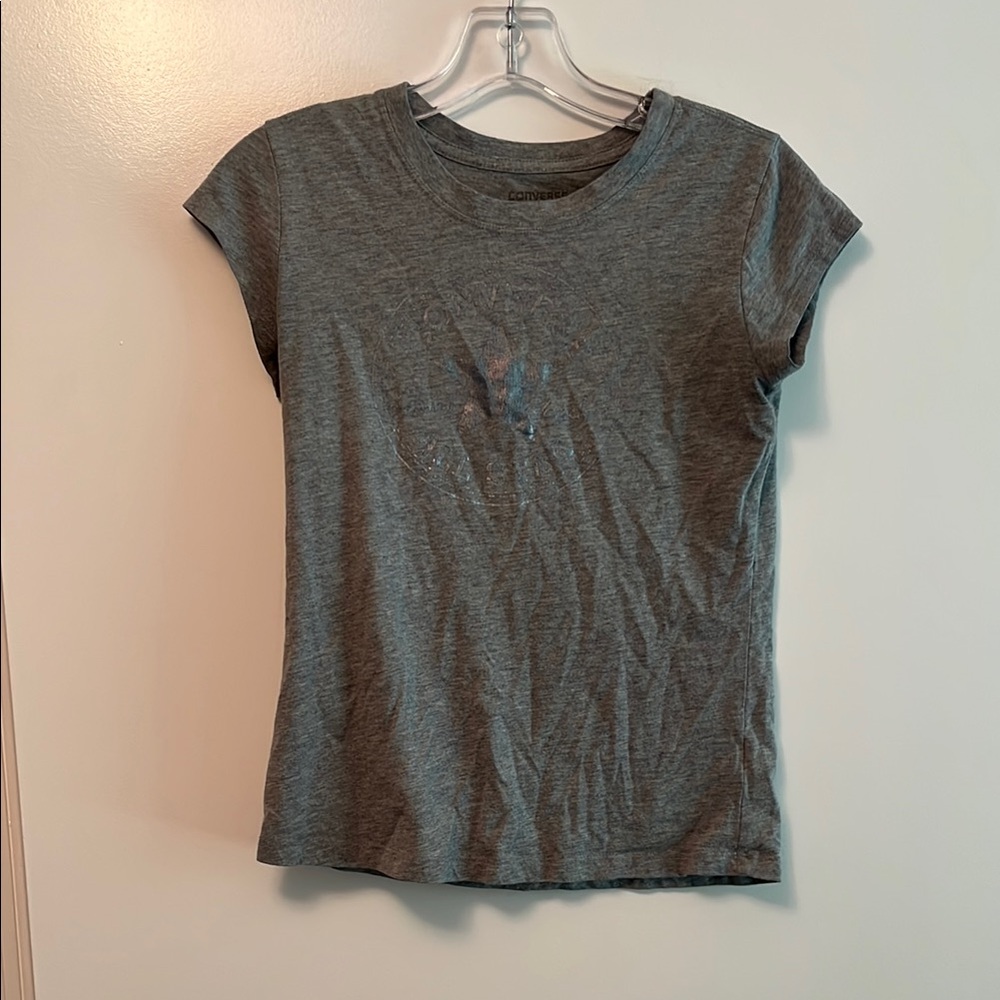 Gray Converse Kids Graphic T Shirt